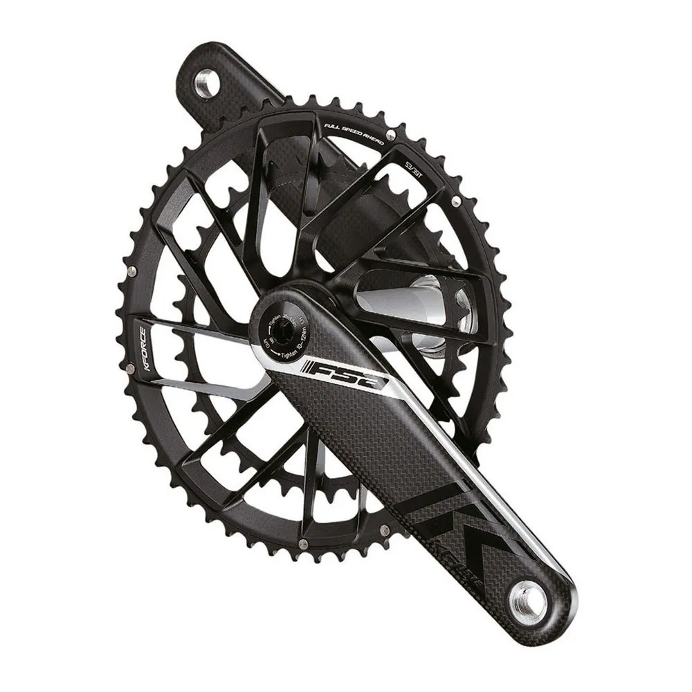 FSA K-force Ck Team Edition Axs Kurbelgarnitur, Black, 172mm, 53-40t FSA K-force Ck Team Edition Axs Kurbelgarnitur, Black, 172mm, 53-40t