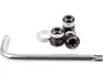 FSA Kettenblattschrauben 3-Arm für K-Force Light 386, Schwarz, one_size