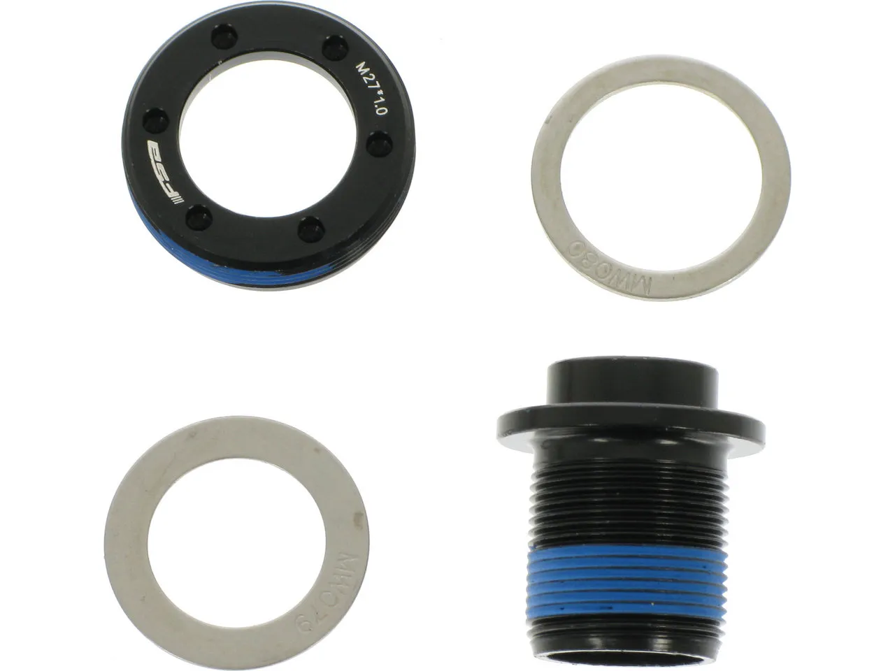 FSA Kurbelschraube QR-14 MegaExo, Schwarz, One Size