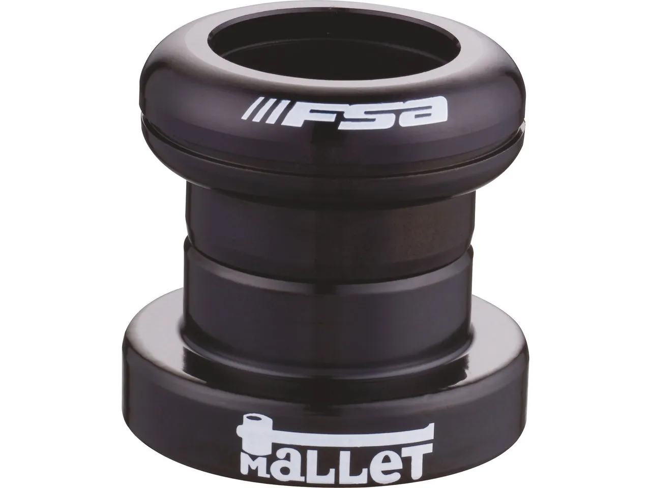 FSA Mallet TH-872 Steuersatz, Schwarz, EC34/28.6 - EC34/30 FSA Mallet TH-872 Steuersatz, Schwarz, EC34/28.6 - EC34/30