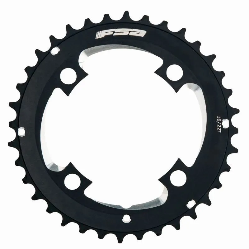 FSA Modular Mtb Comet 96 Bcd Compatible With 22t Kettenblatt, Black, 36t FSA Modular Mtb Comet 96 Bcd Compatible With 22t Kettenblatt, Black, 36t