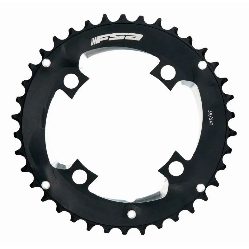 FSA Modular Mtb Comet 96 Bcd Compatible With 24t Kettenblatt, Black, 38t FSA Modular Mtb Comet 96 Bcd Compatible With 24t Kettenblatt, Black, 38t