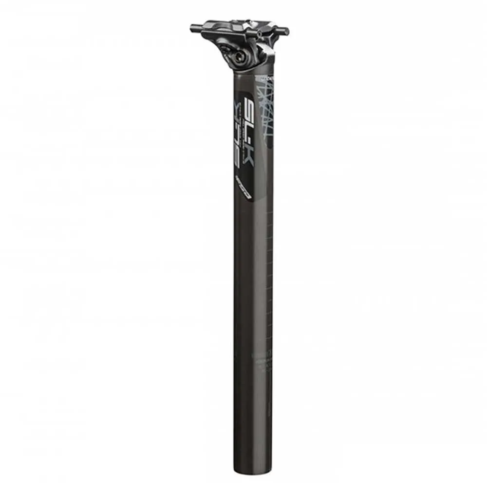 FSA Mtb Sl-k Sp Sb0 Carbon 15 Offset Sattelstütze, Black, 400mm, 31.6mm