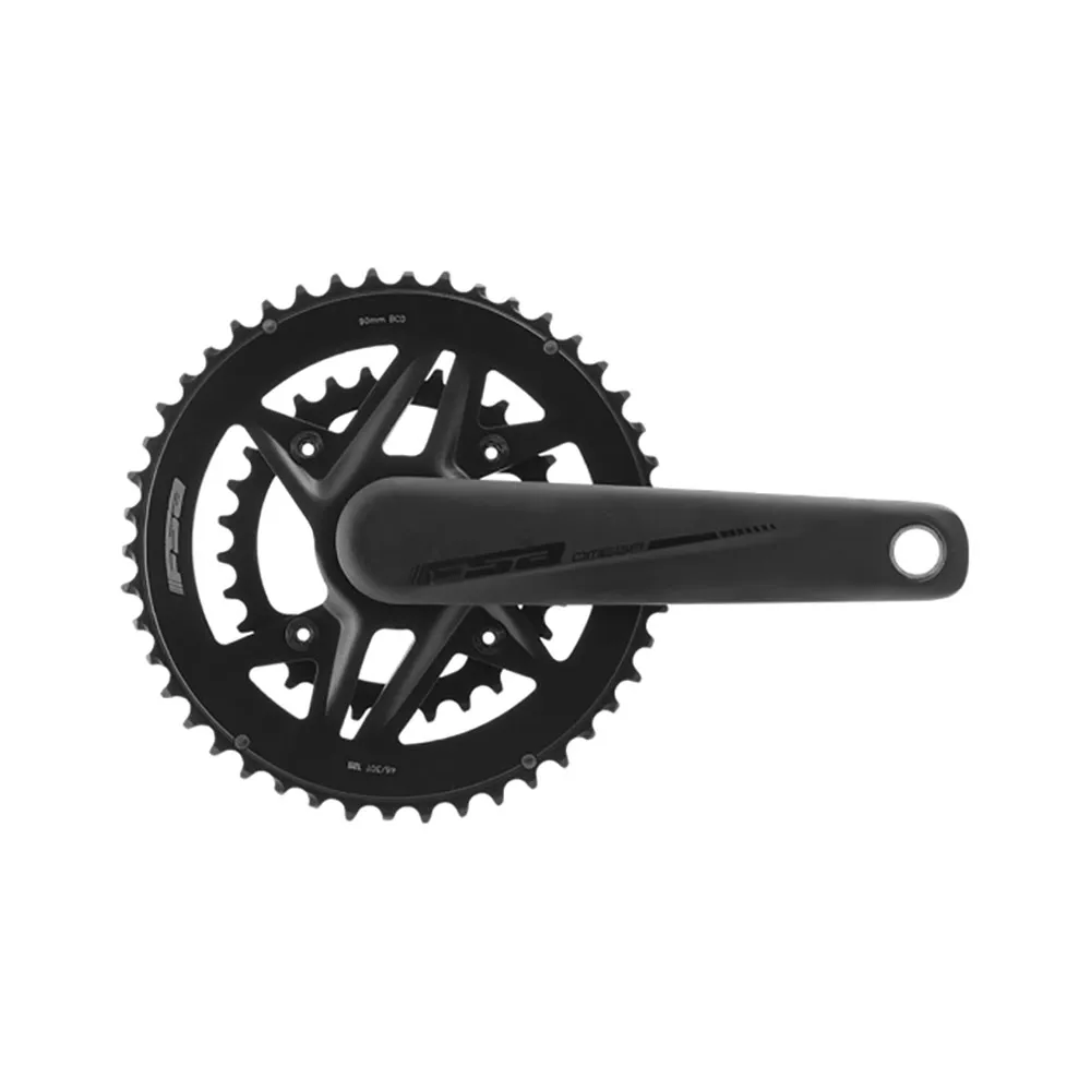 FSA Omega Modular B3 Megaexo Kurbelgarnitur, Black, 172.5mm, 46-30t