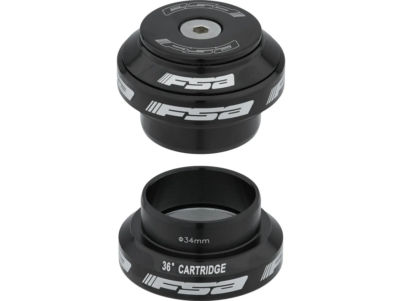 FSA Orbit MX Steuersatz, Schwarz, EC34/28.6 - EC34/30
