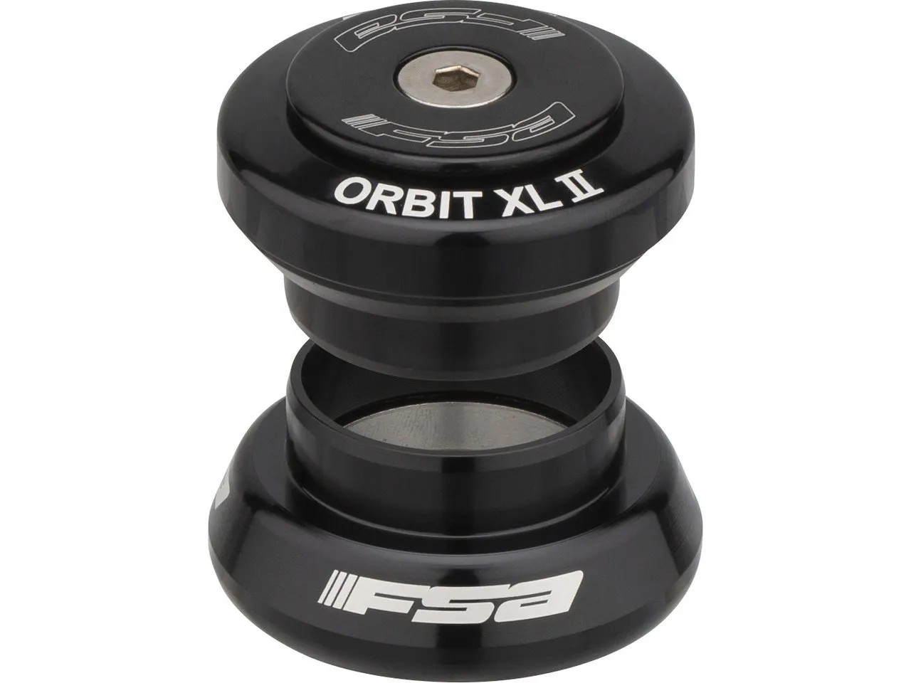 FSA Orbit XL II Steuersatz, Schwarz, EC34/28.6 - EC34/30