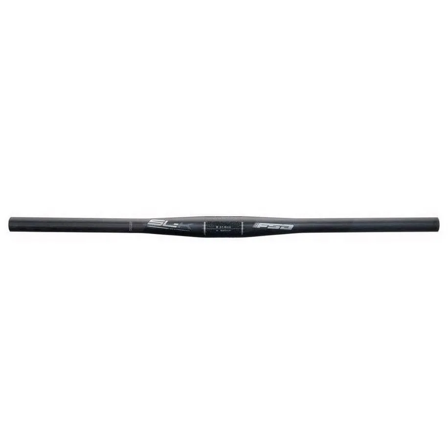 FSA Sl-k Flat Lenker, Matte black, 31.8mm, 740mm FSA Sl-k Flat Lenker, Matte black, 31.8mm, 740mm