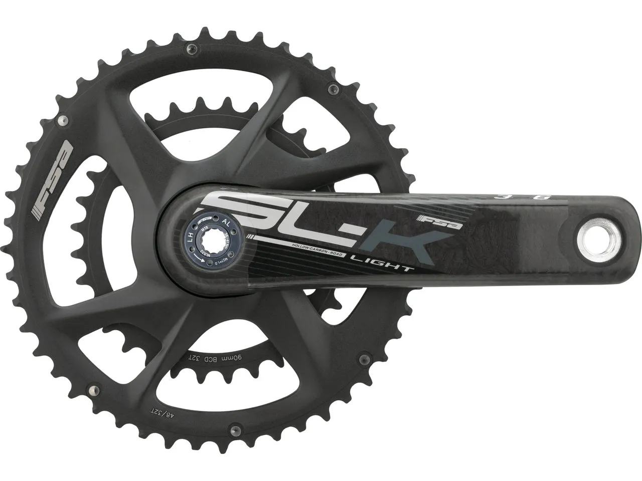FSA SL-K Modular Adventure Supercompact BB386EVO Carbon Kurbelgarnitur FSA SL-K Modular Adventure Supercompact BB386EVO Carbon Kurbelgarnitur