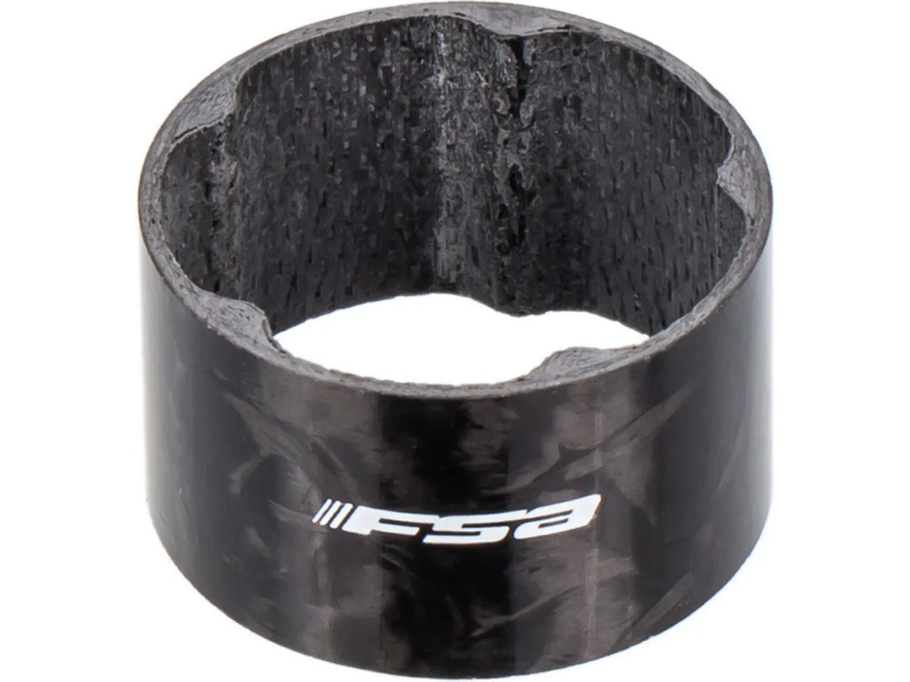 FSA Spacer Carbon 1 1/8" mit Ausfräsungen FSA Spacer Carbon 1 1/8" mit Ausfräsungen