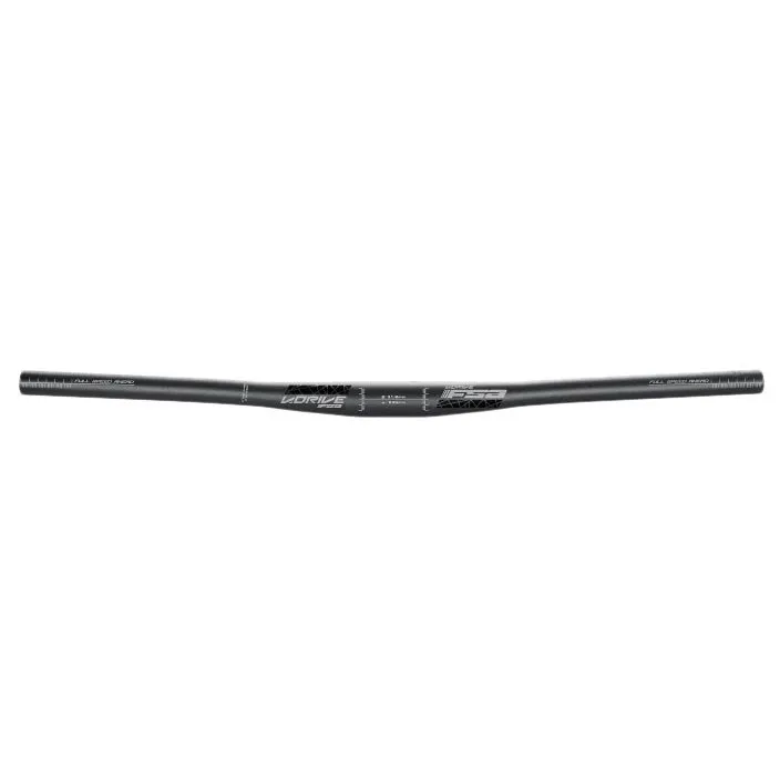 FSA V-drive Flat Lenker, Black, 31.8mm, 740mm FSA V-drive Flat Lenker, Black, 31.8mm, 740mm