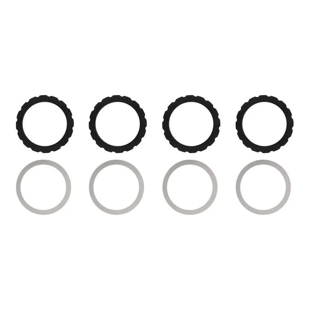 Fulcrum Afs Abstandshalter 4 Einheiten, Black, One Size Fulcrum Afs Abstandshalter 4 Einheiten, Black, One Size