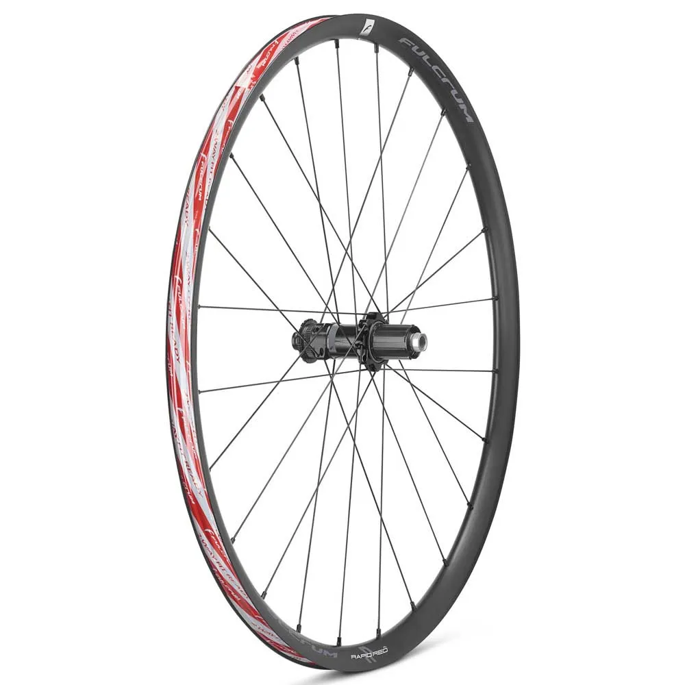 Fulcrum Rapid Red Al Afs Disc Tubeless Gravel-laufradsatz Fulcrum Rapid Red Al Afs Disc Tubeless Gravel-laufradsatz