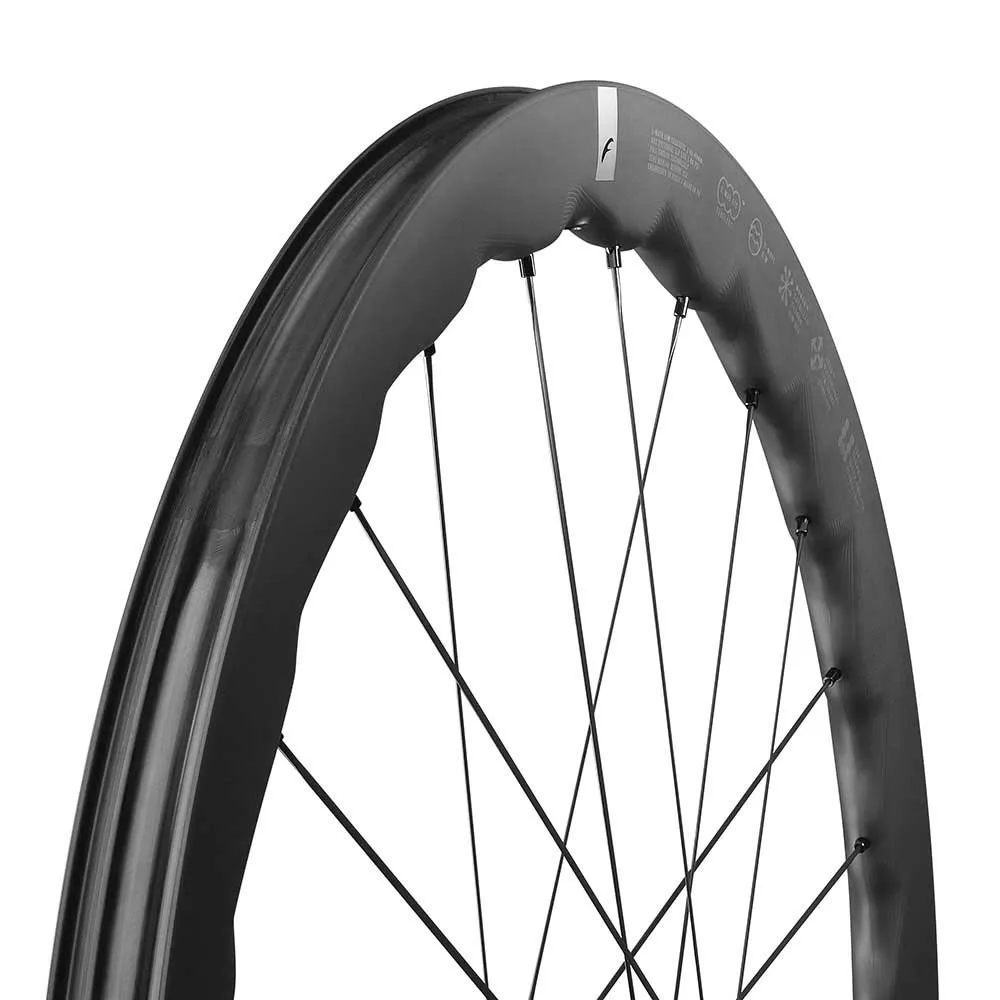 Fulcrum Sharq 42 2wf C25 Afs Disc Tubeless Rennrad-vorderrad, Black, 12 x 100mm Fulcrum Sharq 42 2wf C25 Afs Disc Tubeless Rennrad-vorderrad, Black, 12 x 100mm