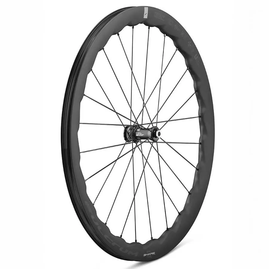 Fulcrum Sharq 42 2wf C25 Afs Disc Tubeless Rennrad-vorderrad, Black, 12 x 100mm Fulcrum Sharq 42 2wf C25 Afs Disc Tubeless Rennrad-vorderrad, Black, 12 x 100mm
