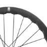 Fulcrum Sharq 42 2wf C25 Afs Disc Tubeless Rennrad-vorderrad, Black, 12 x 100mm