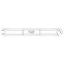 Fulcrum T-27 Speichenschlüssel, Black, One Size