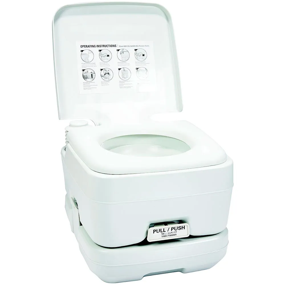Fultyme Rv 6002 Tragbares Toilettenhäuschen 10l, White, 41.5 x 36.5 x 29.99cm Fultyme Rv 6002 Tragbares Toilettenhäuschen 10l, White, 41.5 x 36.5 x 29.99cm