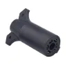 Fultyme Rv Adapter 7-polig Auf 6-polig Flach, Black, One Size