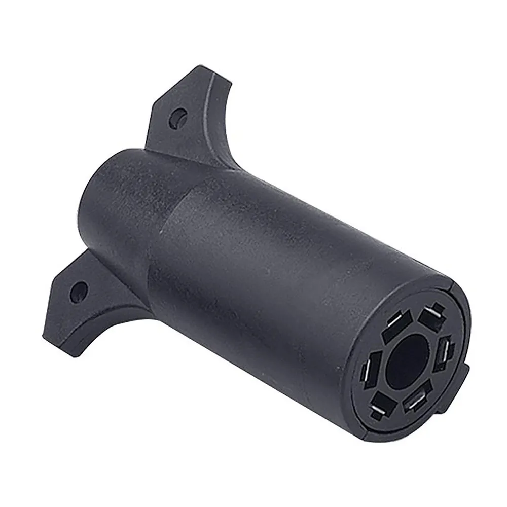 Fultyme Rv Adapter 7-polig Auf 6-polig Flach, Black, One Size Fultyme Rv Adapter 7-polig Auf 6-polig Flach, Black, One Size