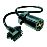 Fultyme Rv Adapter Von 7-polig Rund Auf 5-polig Flach Fultyme Rv Adapter Von 7-polig Rund Auf 5-polig Flach
