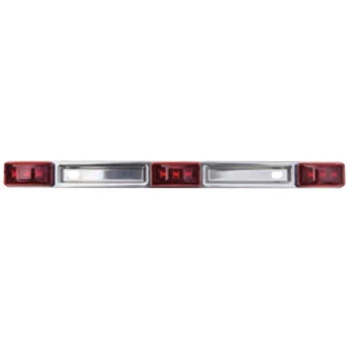 Fultyme Rv Identifikationsleiste Led-licht, Grey / red, 36.19 x 3.01 x 3.33cm Fultyme Rv Identifikationsleiste Led-licht, Grey / red, 36.19 x 3.01 x 3.33cm