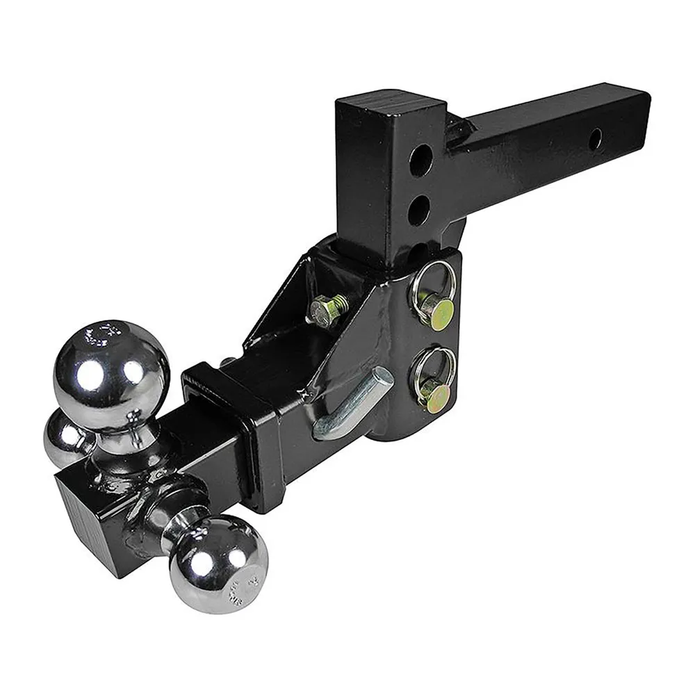 Fultyme Rv Verstellbare Anhängerkupplung Mit Drei Kugeln, Black, 3500-10000lbs Fultyme Rv Verstellbare Anhängerkupplung Mit Drei Kugeln, Black, 3500-10000lbs