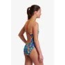 Funkita Big Cat Bash Badeanzug female, Novelty blue, 10Y