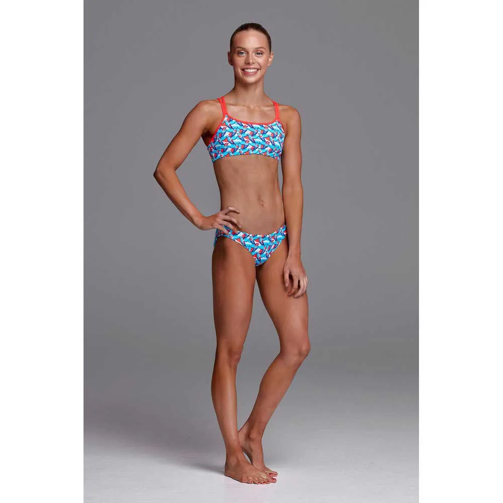 Funkita Criss Cross Bikini, Swallowed up, 10Y