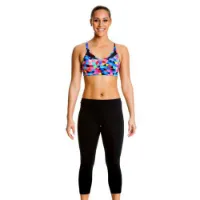 Funkita Electric Runner 3/4-leggings female