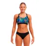 Funkita Hold Steady Bikinioberteil female, Midnight meadow, AUS 12