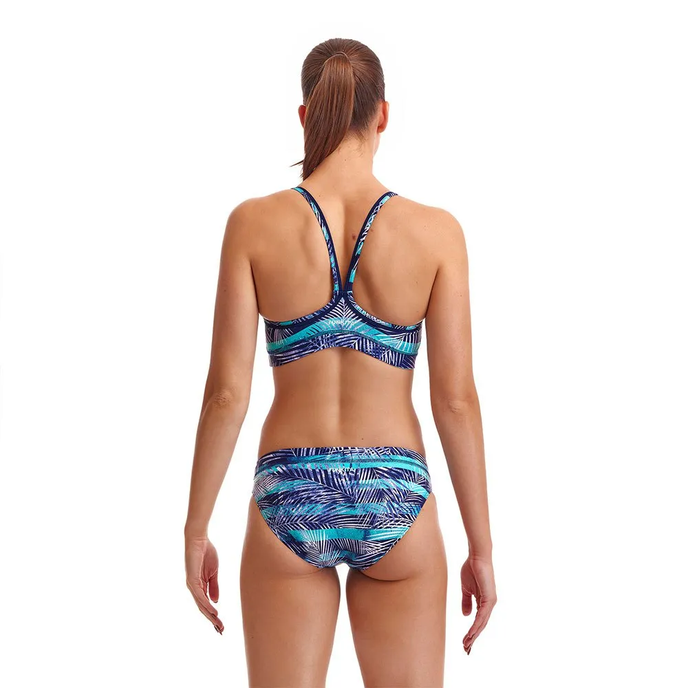 Funkita Sports Palm Pilot Bikini-höschen, Multi / navy, AUS 8 Funkita Sports Palm Pilot Bikini-höschen, Multi / navy, AUS 8