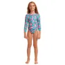 Funkita Sun Cover Badeanzug female, Paddling pink, 4Y