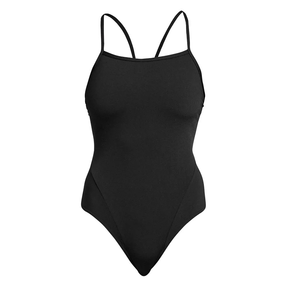 Funkita Swim Secure Still Black Badeanzug, Still black Funkita Swim Secure Still Black Badeanzug, Still black