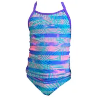 Funkita Swim Steady Pastel Palm Tankini Funkita Swim Steady Pastel Palm Tankini