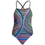 Funkita Tribal Revival Badeanzug female, Classic blue, 10Y
