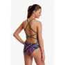 Funkita Tribal Revival Badeanzug female, Classic blue, 10Y