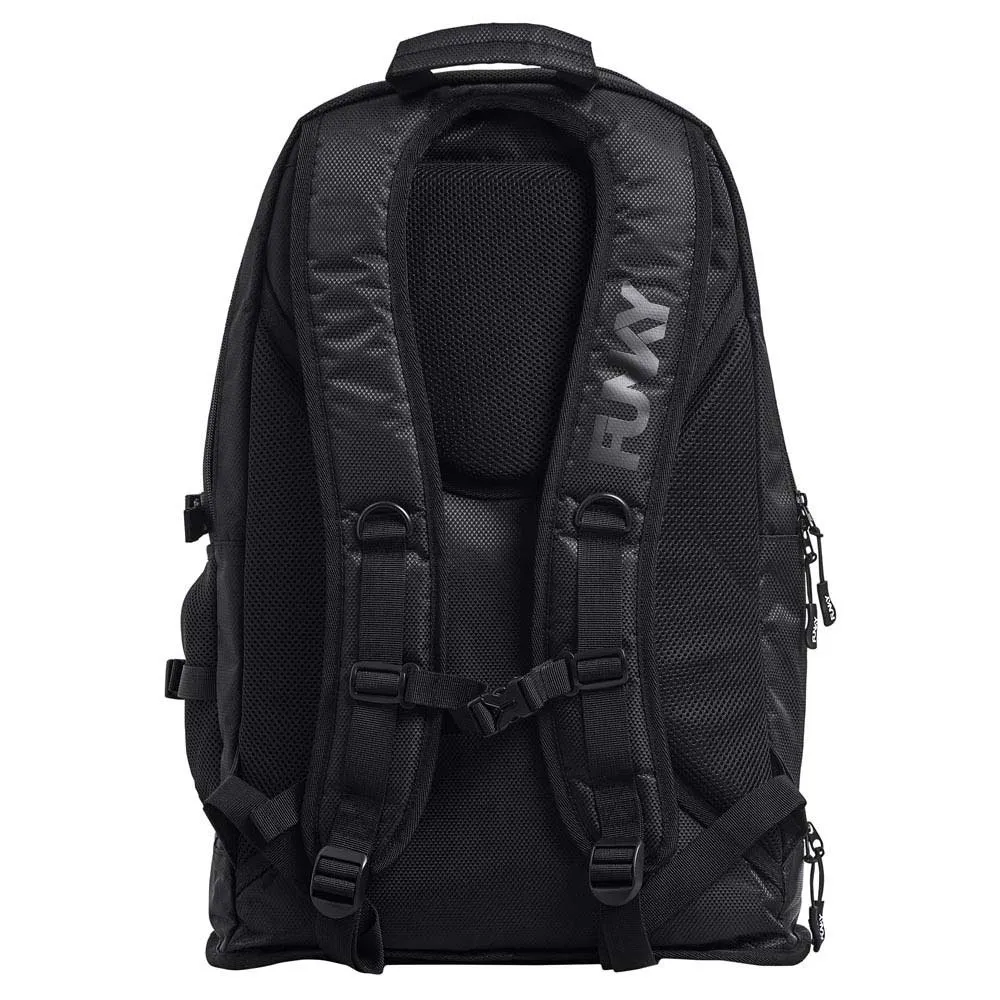 Funky Trunks Expandable Elite Squad Rucksack, Back to black, One Size Funky Trunks Expandable Elite Squad Rucksack, Back to black, One Size