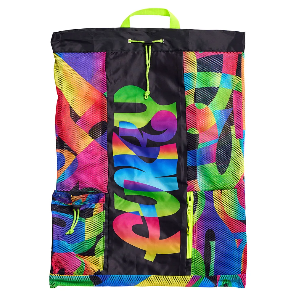 Funky Trunks Gear Up Mesh Rucksack, Colour funk, One Size