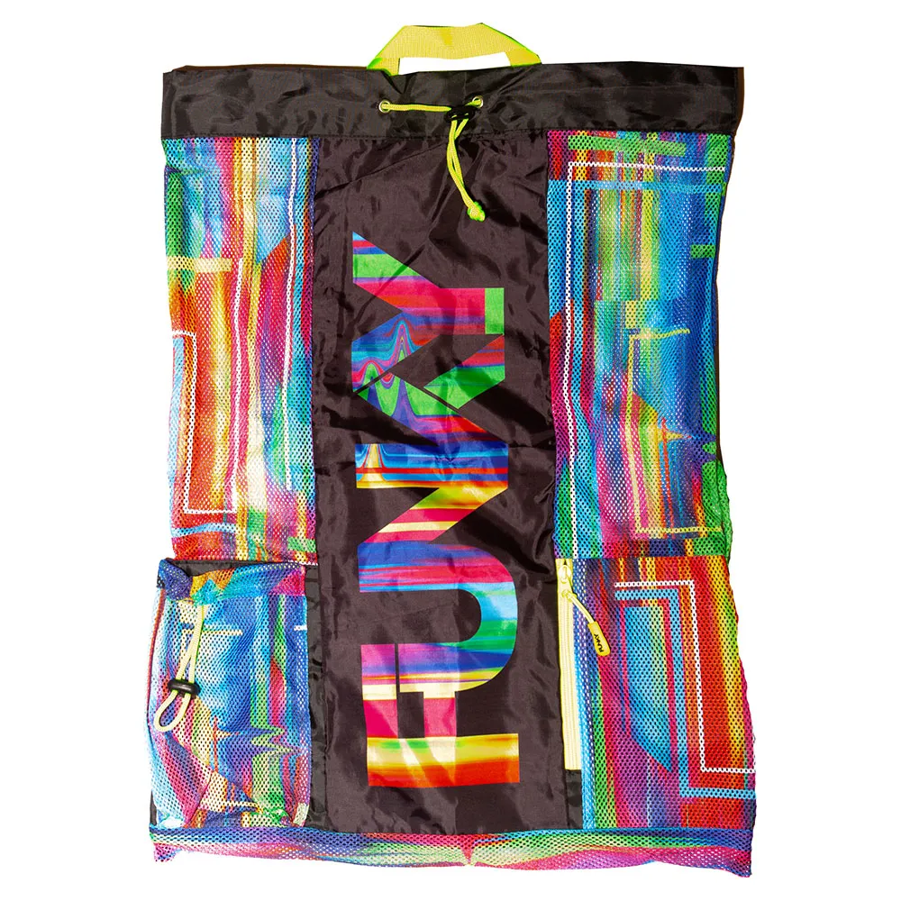 Funky Trunks Gear Up Netztasche, The glitch, One Size Funky Trunks Gear Up Netztasche, The glitch, One Size