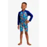 Funky Trunks Go Slothed Uv-schutz Overall Mit Langen Ärmeln Für Kinder