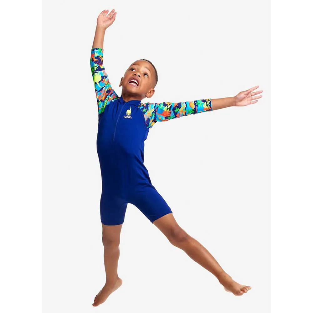 Funky Trunks Go Uv-schutz Overall Mit Langen Ärmeln Für Kinder Funky Trunks Go Uv-schutz Overall Mit Langen Ärmeln Für Kinder