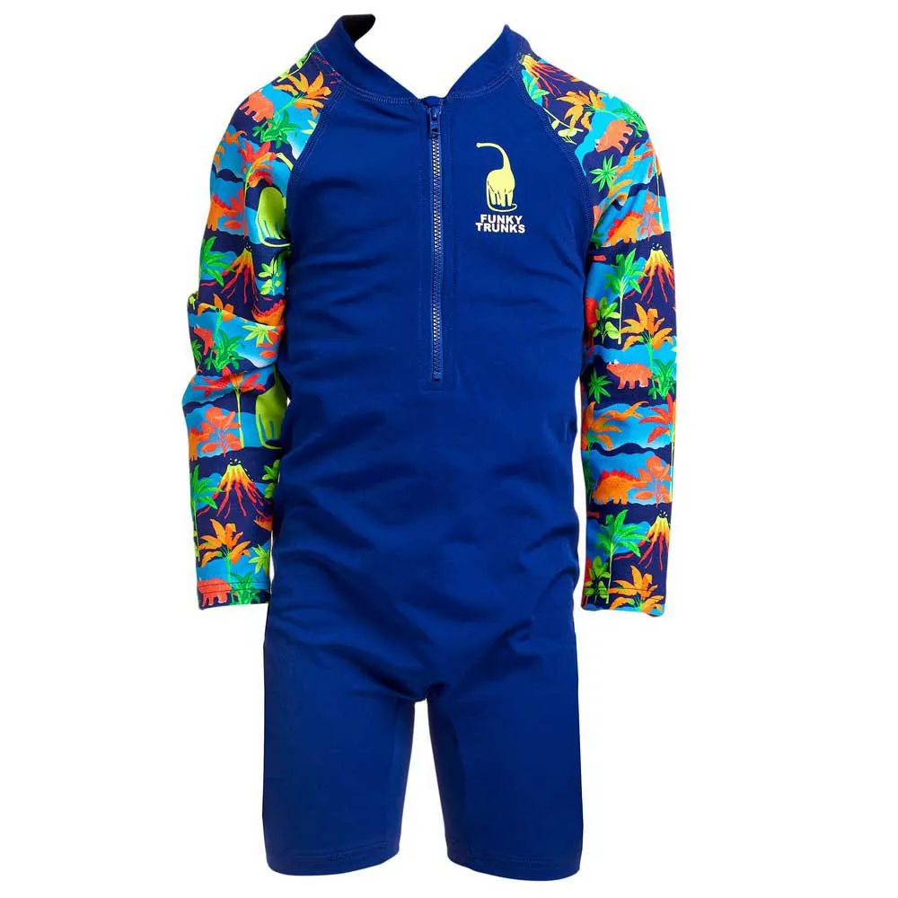 Funky Trunks Go Uv-schutz Overall Mit Langen Ärmeln Für Kinder Funky Trunks Go Uv-schutz Overall Mit Langen Ärmeln Für Kinder