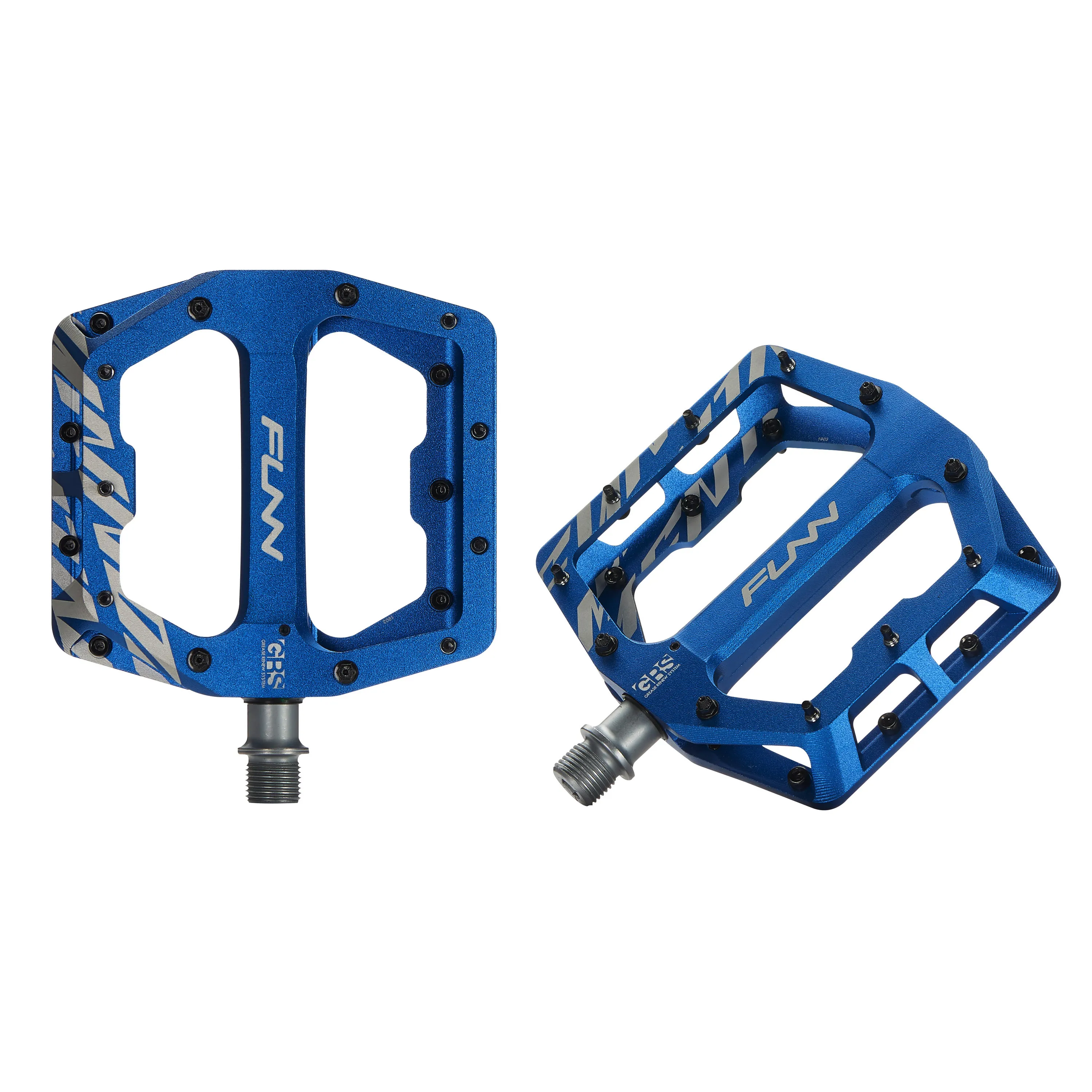 FUNN Pedale Funndamental Unisex, blau, 105 x 110 x 17mm FUNN Pedale Funndamental Unisex, blau, 105 x 110 x 17mm