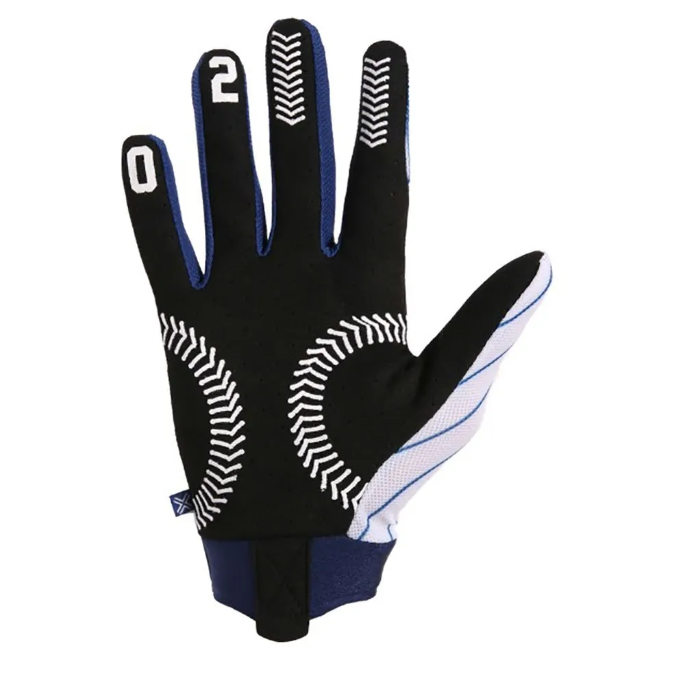 FUSE Omega Ballpark Handschuhe, White / blue