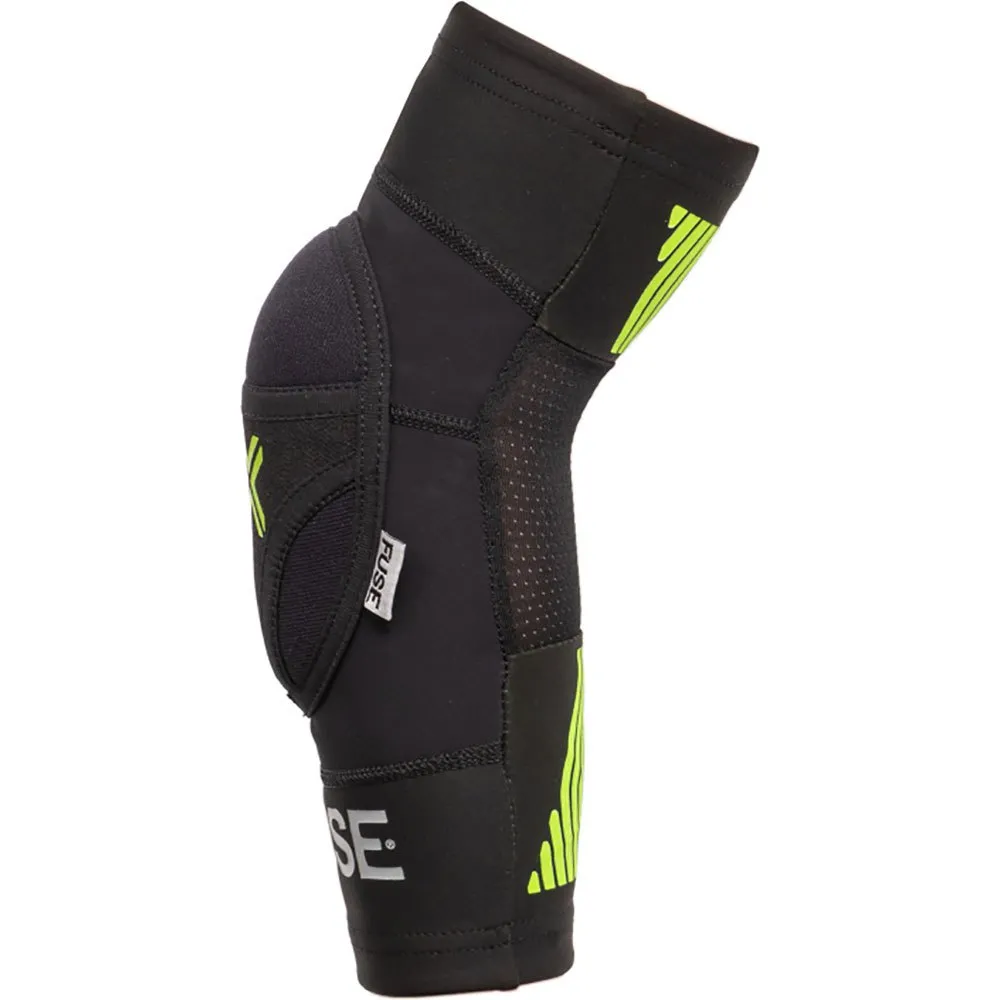 FUSE Omega Kids Ellbogenschoner, Black / neon yellow FUSE Omega Kids Ellbogenschoner, Black / neon yellow