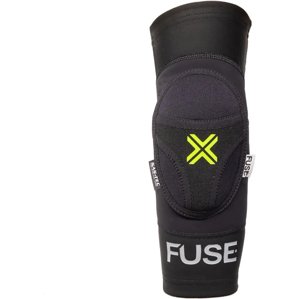 FUSE Omega Kids Ellbogenschoner, Black / neon yellow FUSE Omega Kids Ellbogenschoner, Black / neon yellow