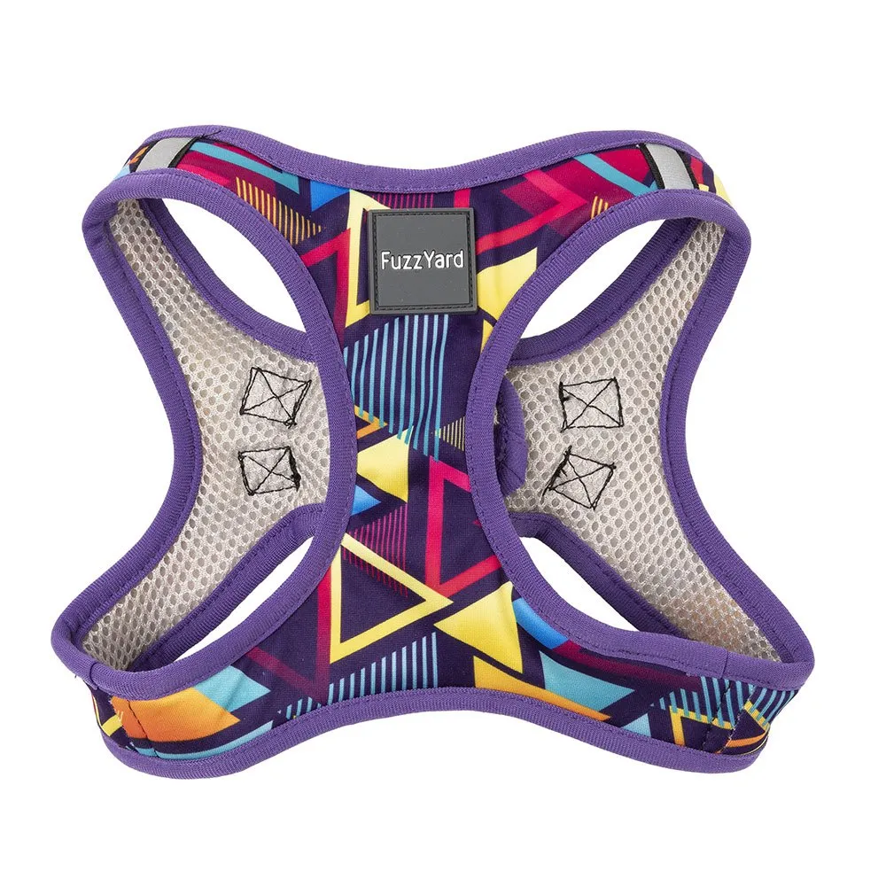Fuzzyard Step In Prism Hundegeschirr, Multicolor, XL Fuzzyard Step In Prism Hundegeschirr, Multicolor, XL