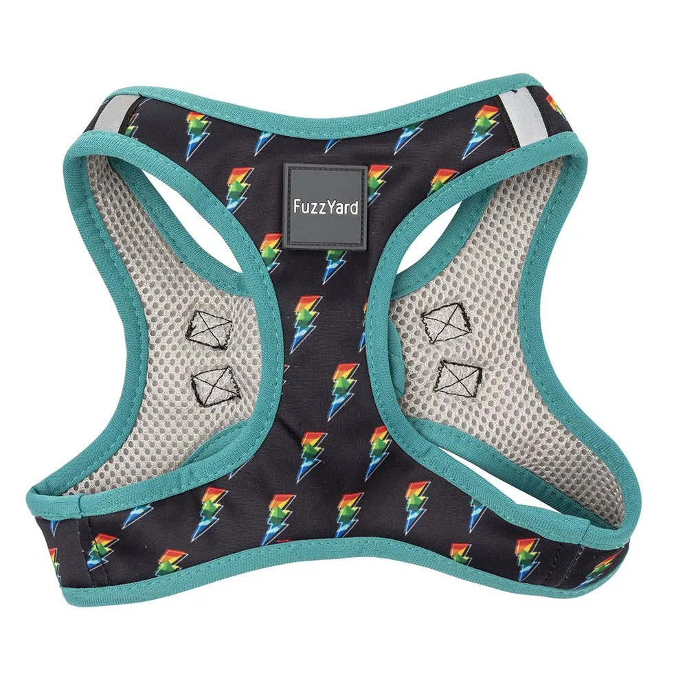 Fuzzyard Step In Volt! Hundegeschirr, Multicolor, XL