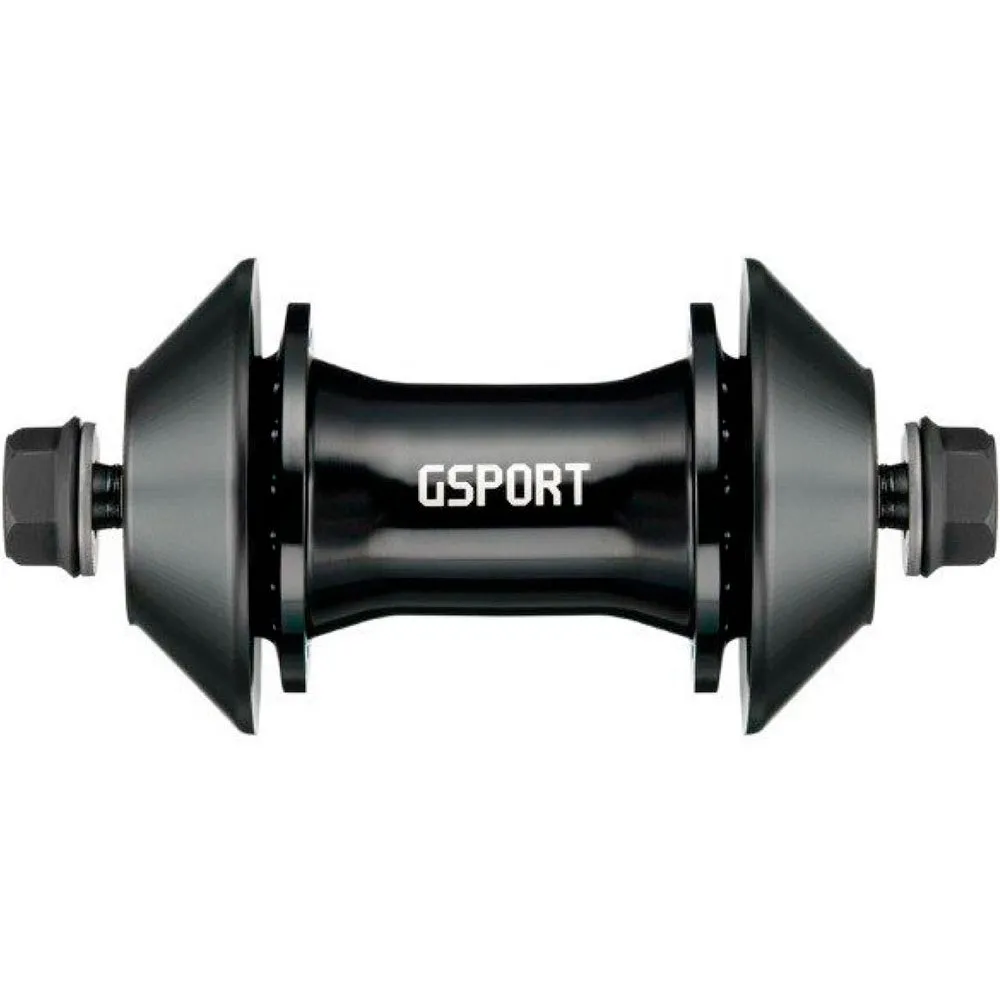 G-sport Roloway Vorderradnabe, Black, 36H, 9.5 x 100mm G-sport Roloway Vorderradnabe, Black, 36H, 9.5 x 100mm