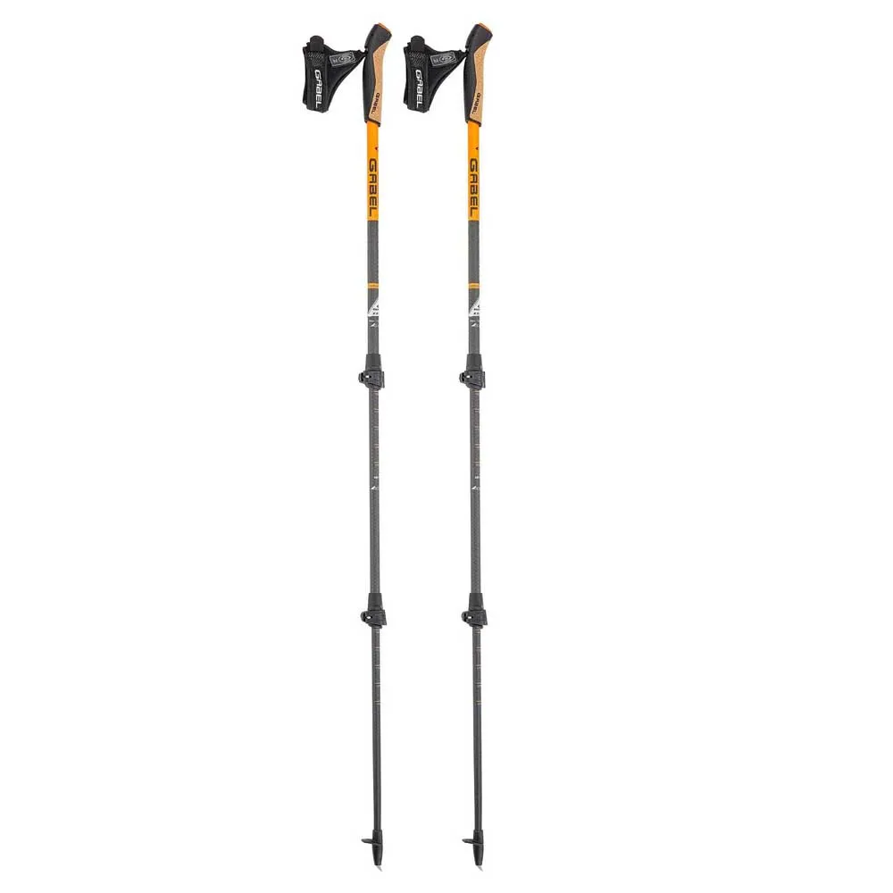 Gabel Carbon Xt 3s-100 F.l Stöcke, Black / orange, 54-135cm Gabel Carbon Xt 3s-100 F.l Stöcke, Black / orange, 54-135cm